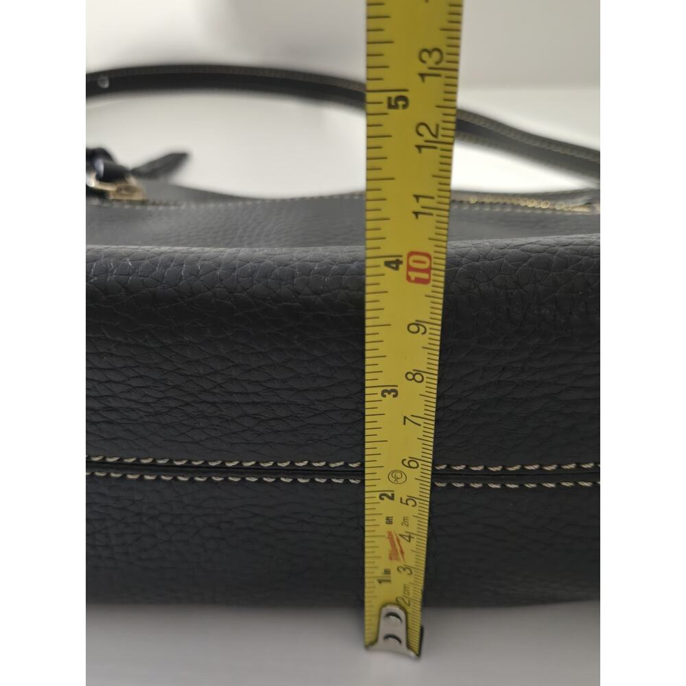 Dooney & Bourke Pebble Leather Allison Crossbody Bag Purse Black - Picture 14 of 16